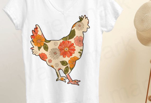 Chicken Png: A Country Charm for Embroidery Projects