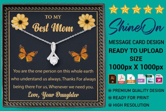 h1Shineon Message Card Design for Best Mom Review/h1