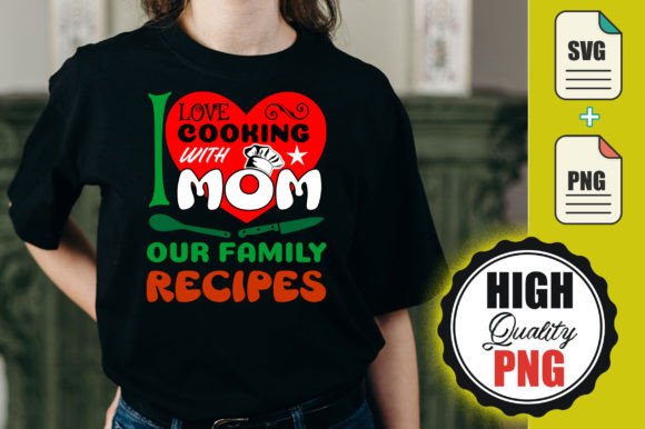 I Love Cooking with Mom – Our Family Recipes Embroidery Design Review