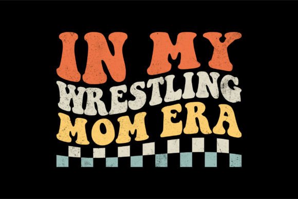 In My Wrestling Mom Era: Retro Design Meets Real Embroidery