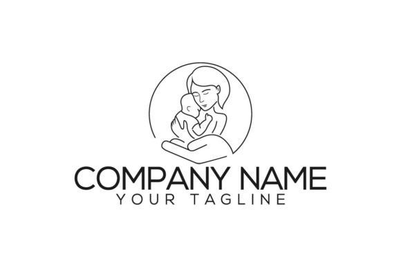 Mom and Baby Logo: A Heartfelt Embroidery Choice