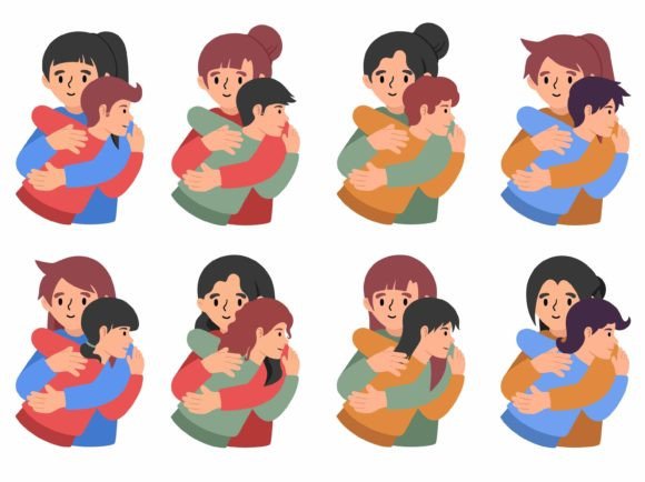 Mom Hugging Kid Illustration: A Designer’s Honest Review
