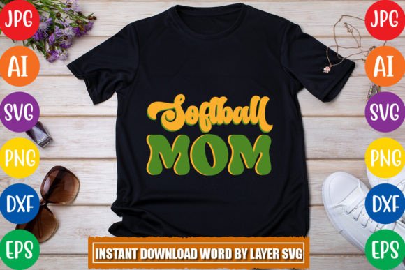 Softball Mom Retro: A Design Review for Real Embroidery Use